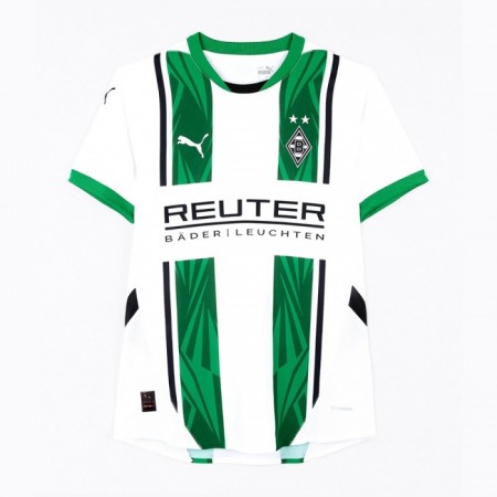 Virallinen pelipaita Borussia Monchengladbach Koti 2024-25 Lyhythihainen - Miesten Virallinen pelipaita Borussia Monchengladbach Koti 2024-25 Lyhythihainen - Miesten